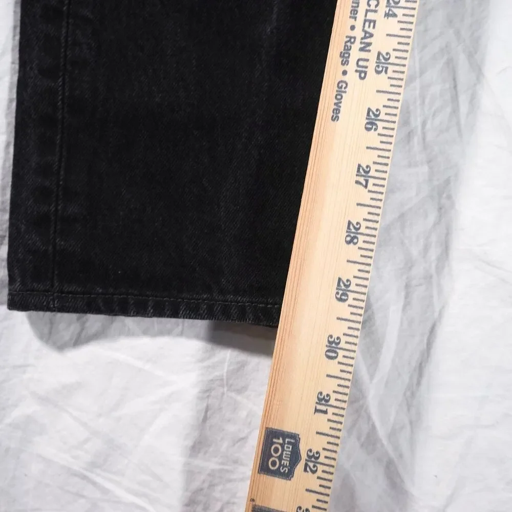 Levi's 501 Black Jeans 30x32